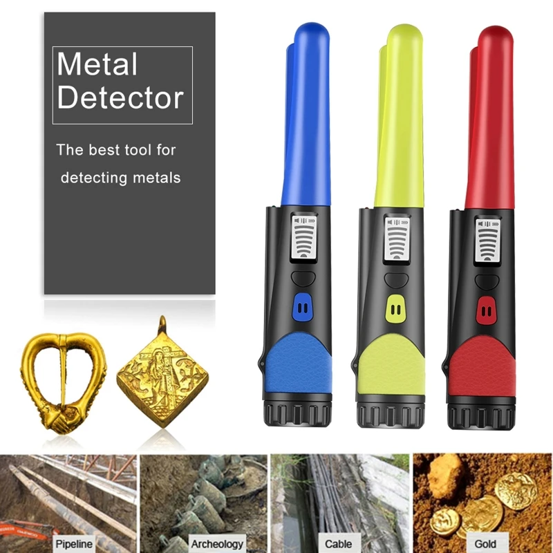 Indicator Detector de Metale GP Pro Indica Identificarea Căutător de Aur Grădină Poziționare Detectarea cu pager cu vibrator Lumina