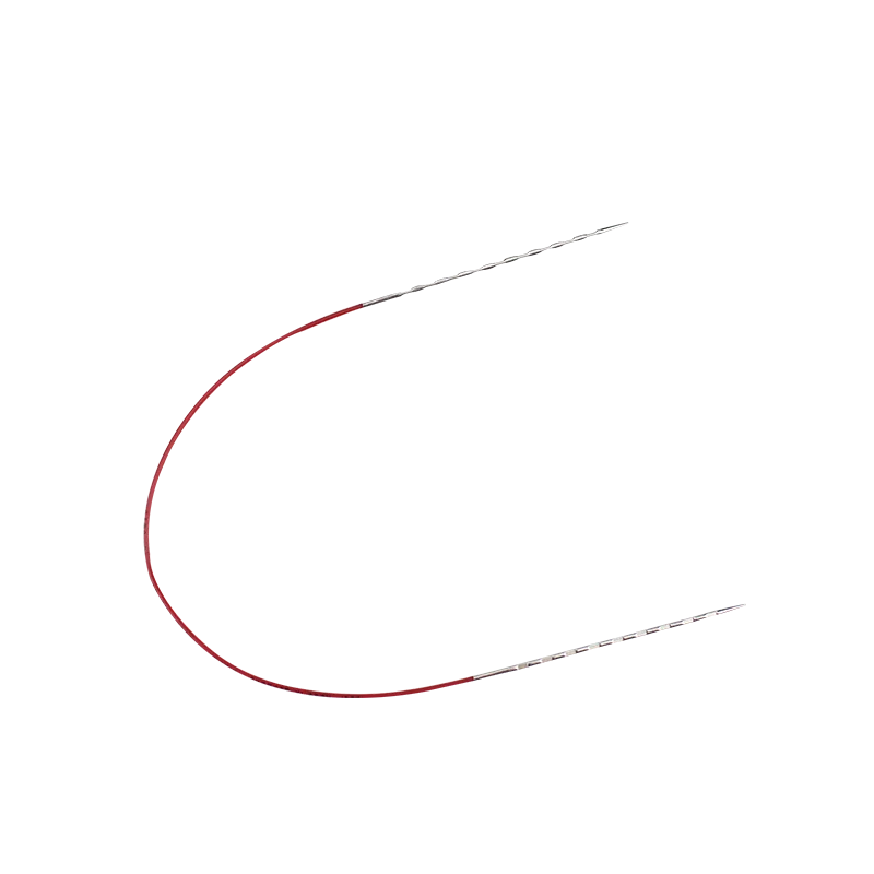 Addi 717-7-40cm de Tricotat Circular Ac Cu Strălucitoare Și Netedă de Metal Sfaturi