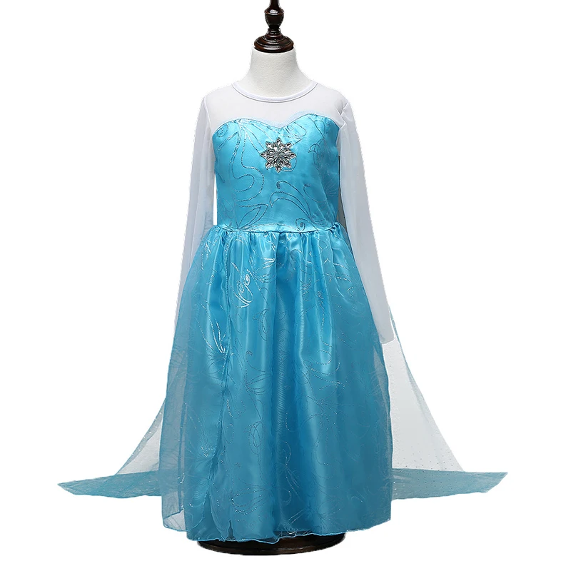 Regina Printesa Anna Elsa Rochie pentru Fete Frozen Elsa Rochii Copii fetite Haine de Petrecere Nunta Cosplay Dress Vestiods