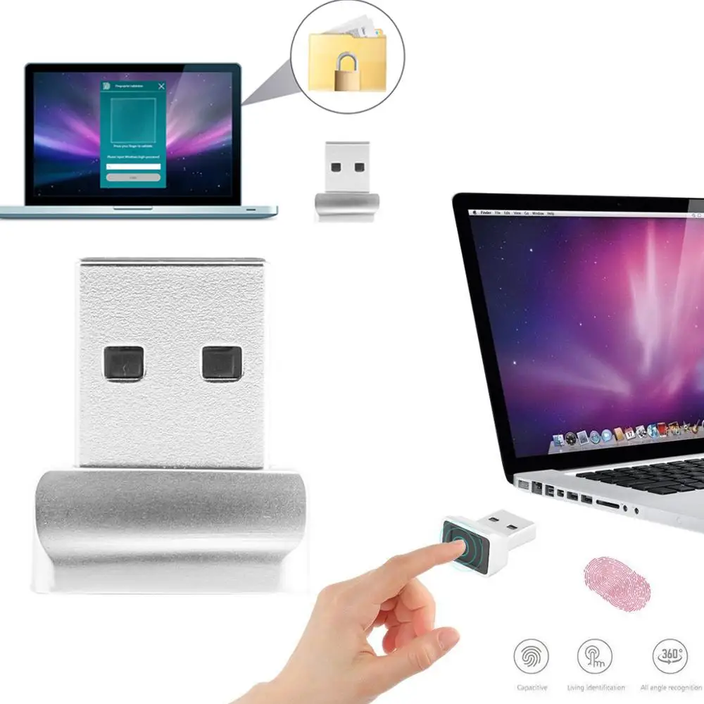 Scanner Modulul Senzorului 1 buc USB Cititor de Amprente Biometric de Amprente Pentru Securitate Windows Cheie Pentru Instant Touch Ușor De Utilizat