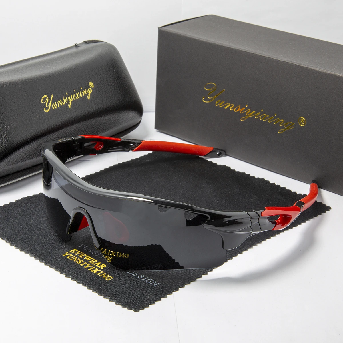 YUNSIYIXING Polarizat ochelari de Soare pentru Bărbați de Conducere Sport Ochelari de Soare Acoperire Oglinda Ochelari, Accesorii Ochelari Pentru Barbati/Femei 8501