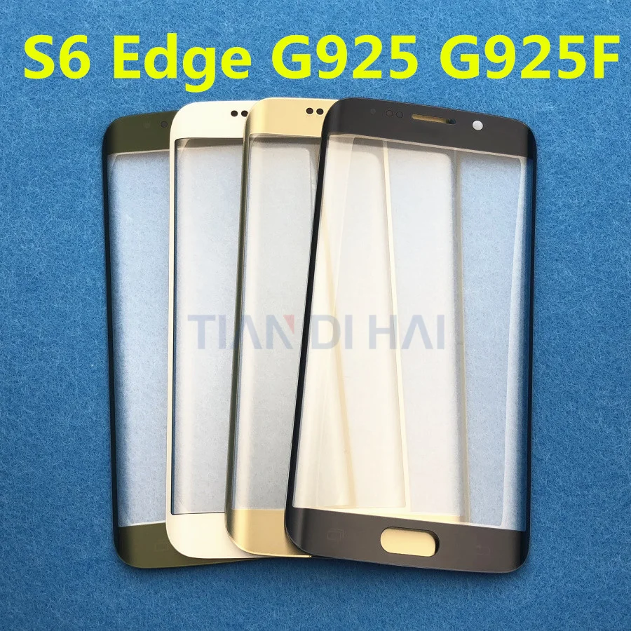 Fața Exterioară Lentile de Sticlă înlocuirea Capacului Pentru Samsung Galaxy S6 Edge G925 S7 Edge G925F G935 G935F LCD sticlă & B-7000 Lipici & Instrument