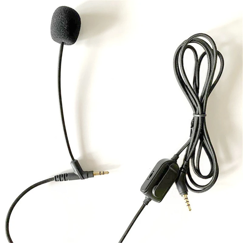 3.5 mm VoIP Cablu Căști cu Microfon pentru Boompro Gaming Headset V-MODA Crossfade M-100 LP LP2 M-80 Audio - Line cu Mute