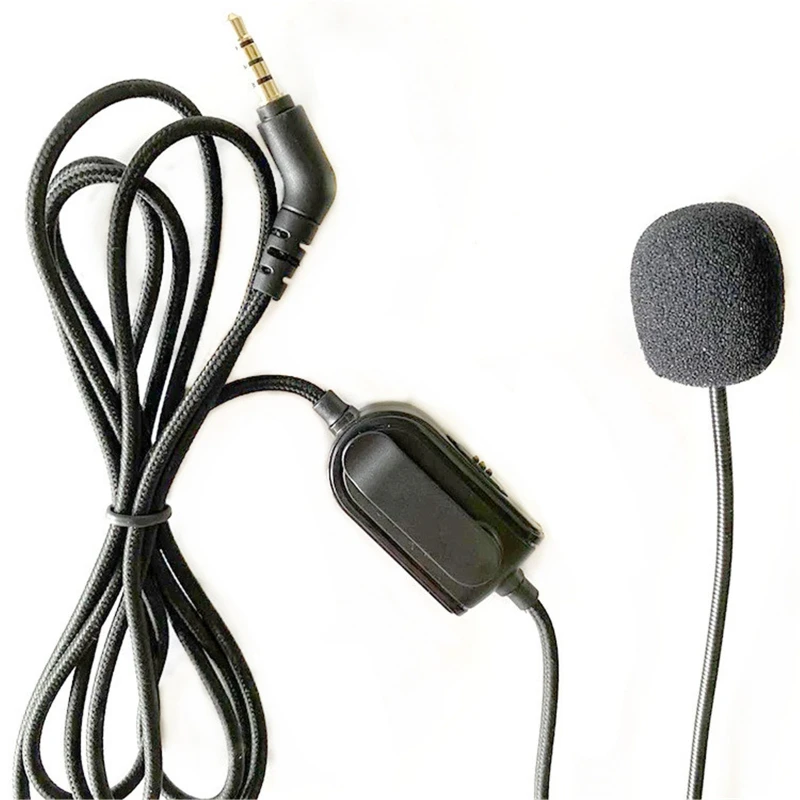 3.5 mm VoIP Cablu Căști cu Microfon pentru Boompro Gaming Headset V-MODA Crossfade M-100 LP LP2 M-80 Audio - Line cu Mute