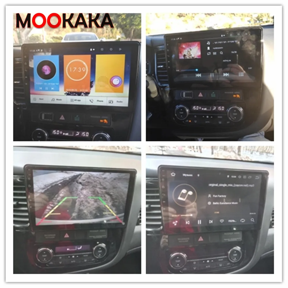 Pentru Mitsubishi Outlander 2013-2018 PX6 Android 10.0 4+128G Auto Multimedia cu Ecran Nici un DVD Player de Radio-Navigație GPS Unitatea de Cap