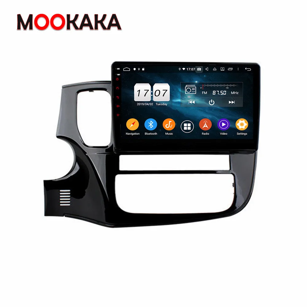 Pentru Mitsubishi Outlander 2013-2018 PX6 Android 10.0 4+128G Auto Multimedia cu Ecran Nici un DVD Player de Radio-Navigație GPS Unitatea de Cap