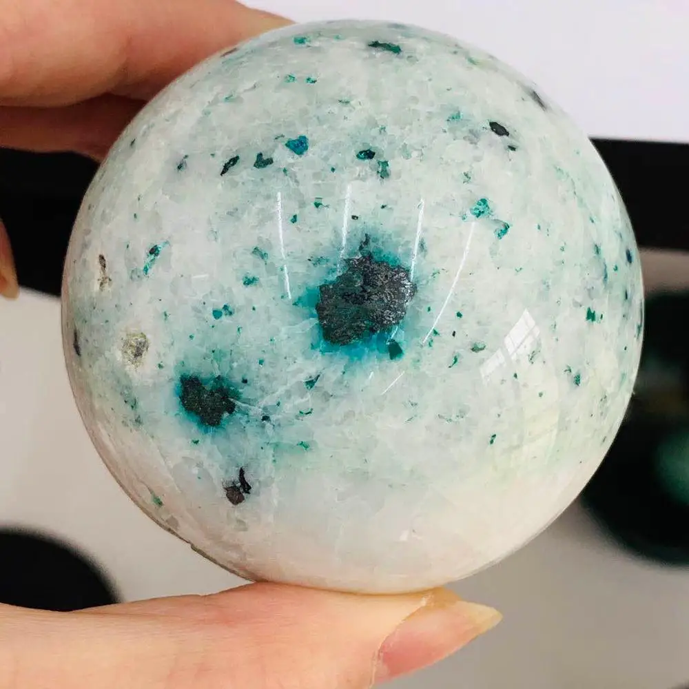 În mod natural frumos phoenis minge de piatra naturala de cristal reiki de vindecare 55-60MM