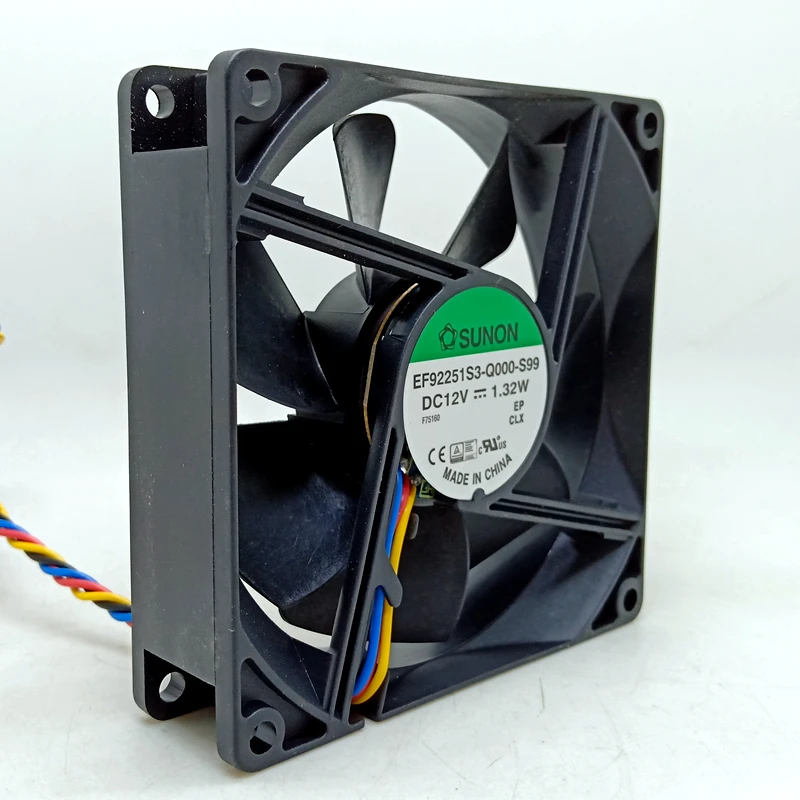 Nou Pentru Sunon EF92251S3-Q000-S99 92mm 9225 12V 1.32 W silent fan caz de calculator PWM de control al temperaturii ventilator