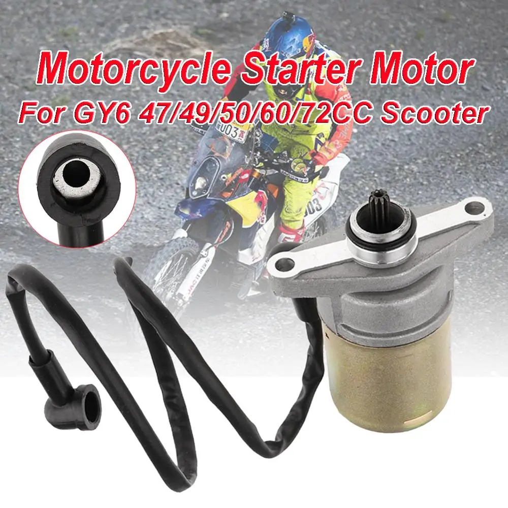 Motocicleta Scuter Moped 12V Motor Electric de Pornire Pentru GY6 47/49/50/60/72CC