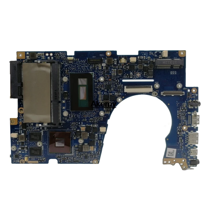 Pentru Asus UX303UB UX303U UX303UB U303U Laptop placa de baza Placa de baza de test ok GT840M 4GB RAM, i7-4500U/4510U CPU sed-Radiator