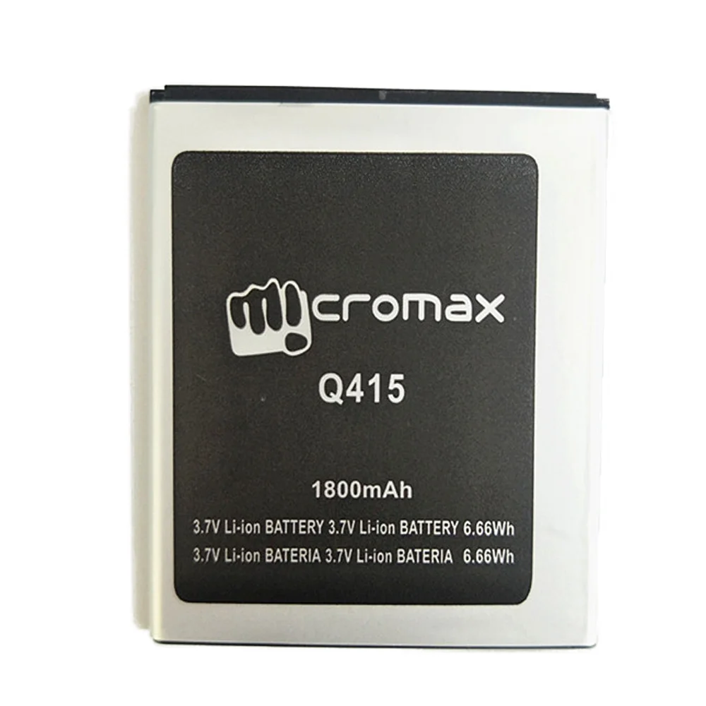 3.7 V Baterie de 1800mAh pentru Micromax Q415 Q 415 Înlocuire Li-ion Baterie Telefon