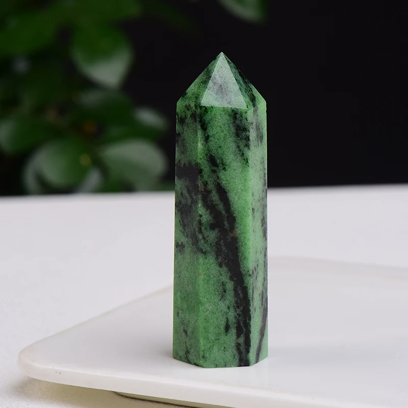 1 BUC Naturale Morganite Punct Bagheta Reiki de Vindecare Fațete Prism de Piatră pentru Meditație Echilibrare Minereu Minerale Meserii Decor Acasă