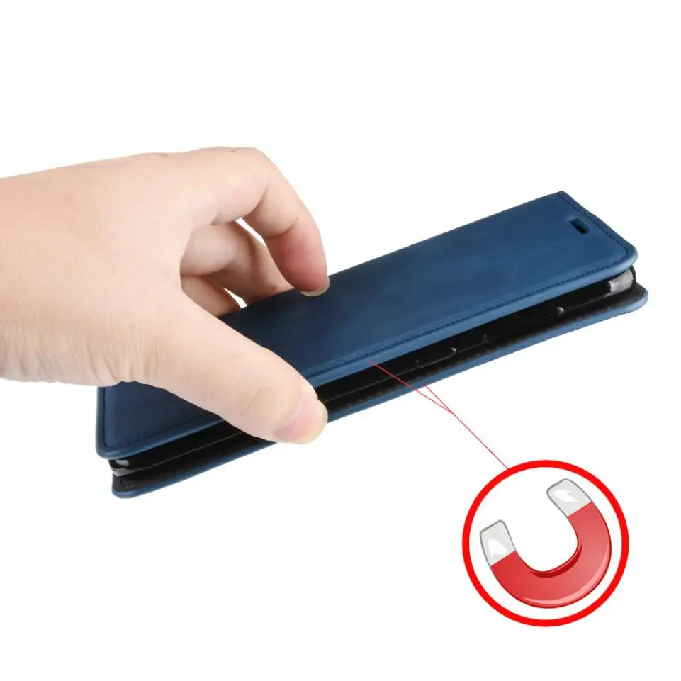 Pentru OPPO Realme 7 X7 Pro 7i Premium simt Confortabil din Piele Caz Portofel Magnetic Sac Cartelei Stand Flip Telefon Rezistent Capac