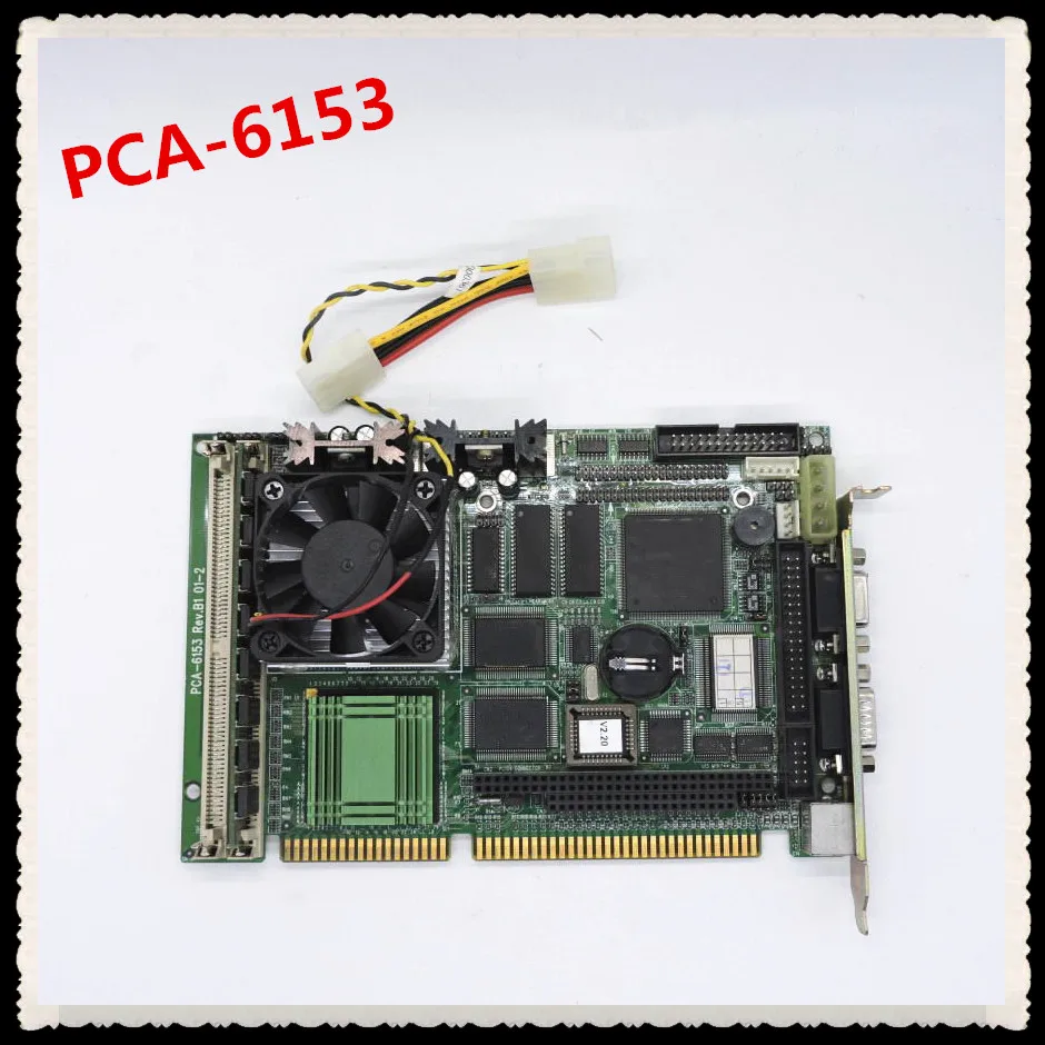 OK Originale IPC Bord APC-6153 APC 6153 B1 Slot ISA Industriale placa de baza Jumătate de Dimensiune CPU Card PICMG10 Cu CPU RAM Nu-FAN