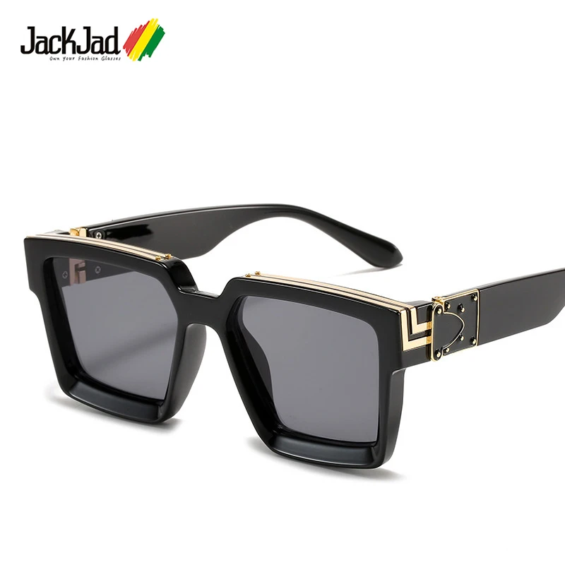 JackJad 2020 de Moda de Lux Cool Pătrat Stil Milionari ochelari de Soare UV400 Vintage Design de Brand Ochelari de Soare Oculos De Sol 86229