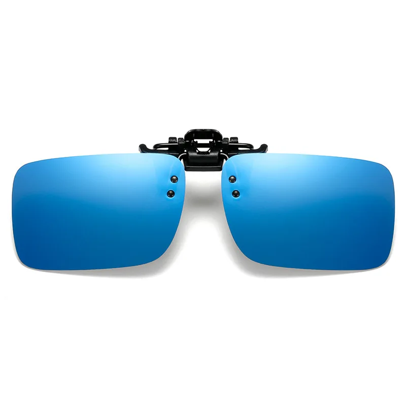 Unisex Polarizati Clip pe Noapte Viziune ochelari de Soare Galben fără ramă miop Femei Bărbați Ochelari de Soare ochelari de Soare Cli