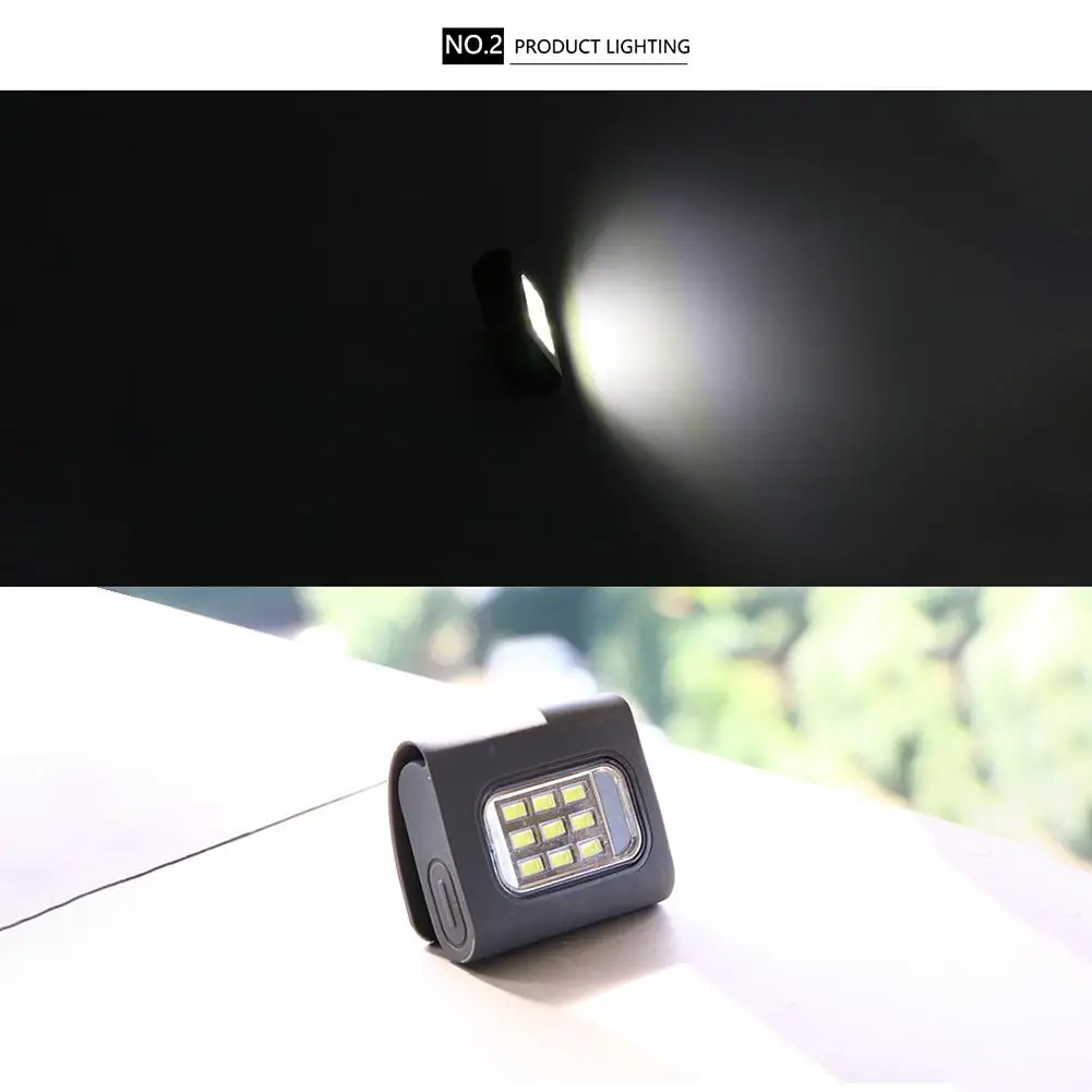 LumiParty Sport Running Light incarcare USB-LED-uri de Noapte de Funcționare Lanterna Siguranță Jogging Piept de Buzunar Lampa de Mers pe jos Lumină de Avertizare