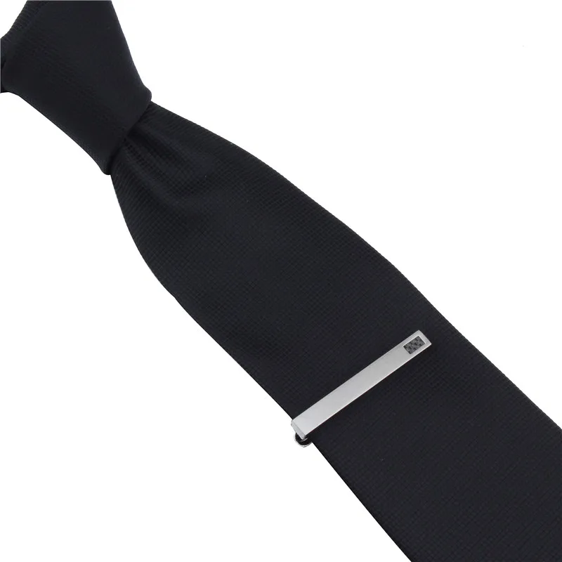 HAWSON Fibra de Carbon Clipuri Cravată pentru Bărbați Costume de Moda Accesorii Cravată Bar Cravată Clipuri de Înaltă Calitate pentru Afacerea Transport Gratuit