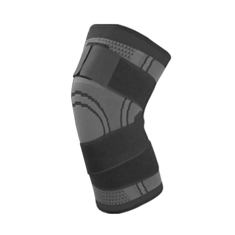 3D Genunchi Compresie Pad de Fitness Baschet Crashproof Antialunecare Picior Maneca Lunga Protector de Siguranță de Sport în aer liber Înfășurat în Compresă