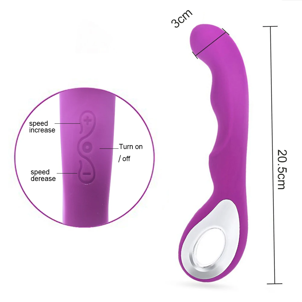 Femei G-spot Silicon rezistent la apa Reglabil Viteza Vibrator Adulti Jucarii Sexy pentru femei design rezistent la apa de mare sex stimulare