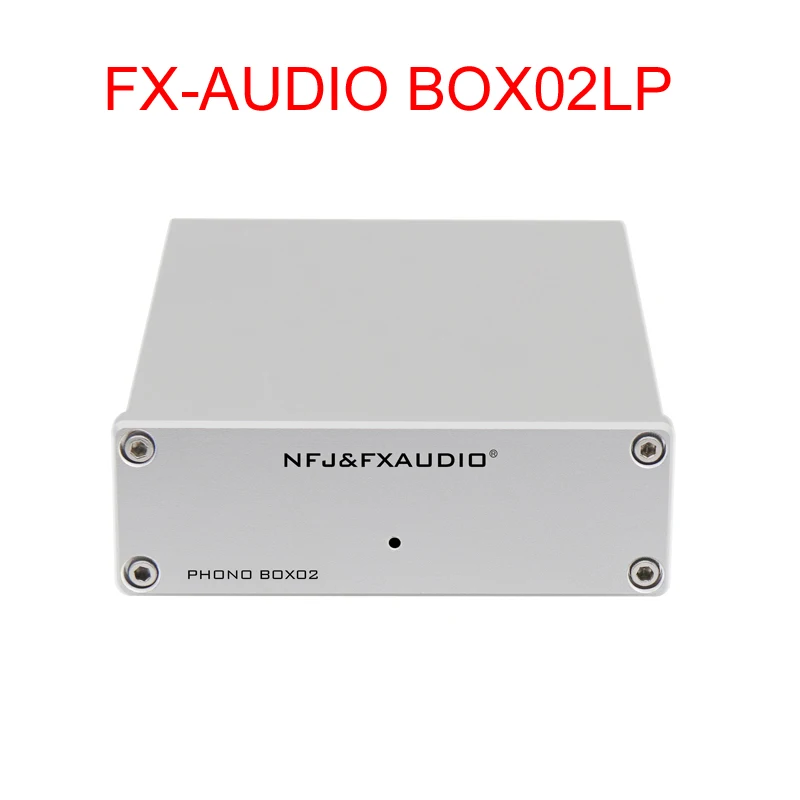 2021 FX - AUDIO Phono Speciale Mini MM&MC Phono Preamp Phono Amplificator de Semnal BOX02LP Nobsound