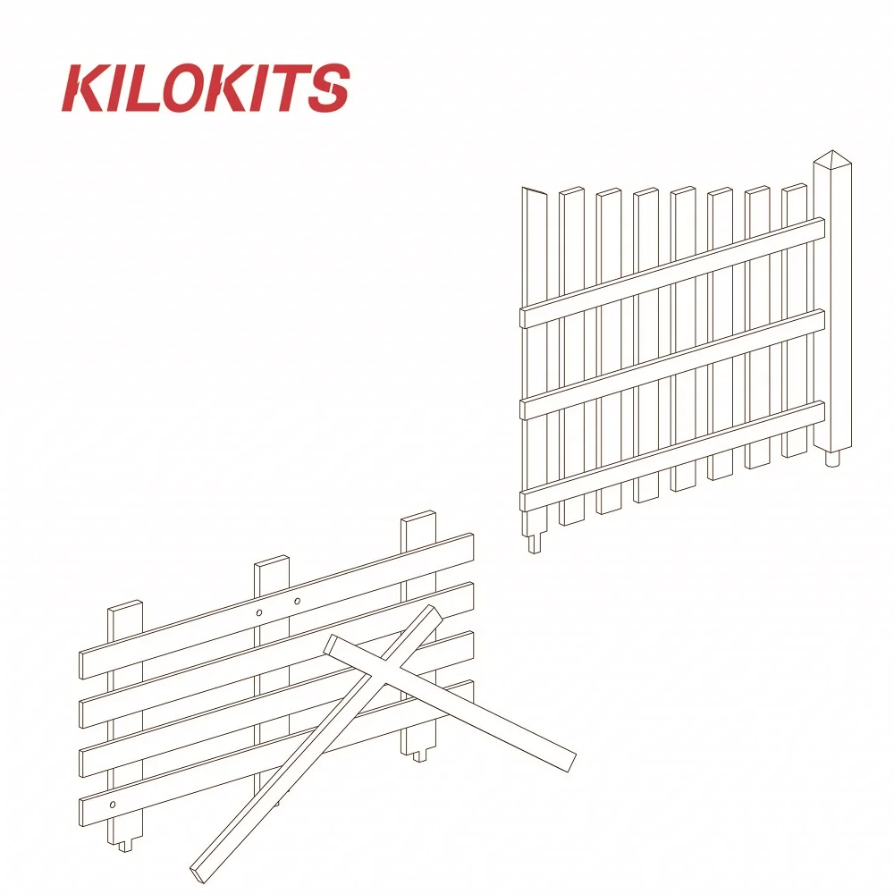 1/72 Garduri Set Plastic Nevopsit Model Kit de Construcție Agricultura Peisaj Layout cale Ferată și Diorame pentru Adulți