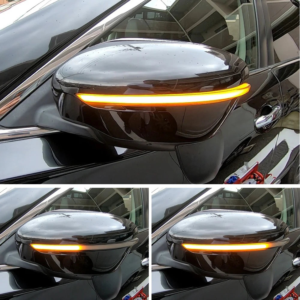 LED Oglinda Laterală Dinamică de Semnalizare Secvențială Lumina Pentru Nissan X-Trail T32 Rogue, Qashqai J11 Murano Z52 Juke Navara Pathfinder