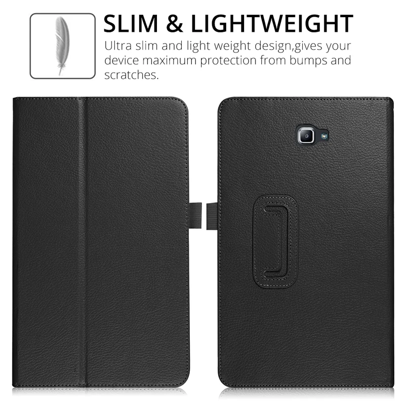 Slim Flip Capacul suportului PU Piele Caz pentru Samsung Galaxy Tab 10.1 2019 SM-T510 SM-T515 T580 8.0 T290 S6 Lite 10.4 P610 A7 T500