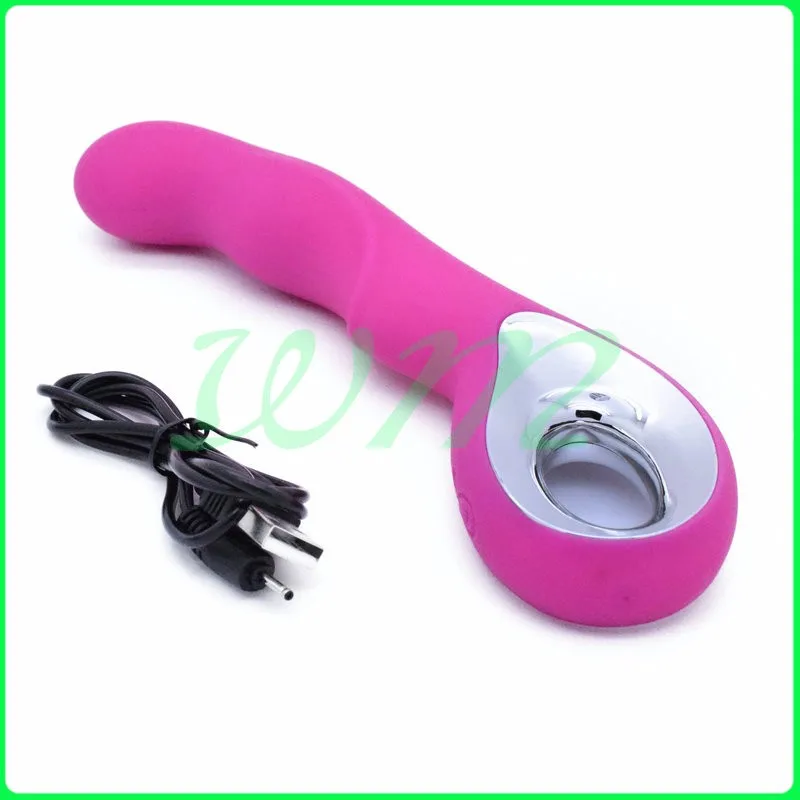G-spot vibrator,USB Reîncărcabilă magic wand massager 10 Viteza erotice, Vibratoare glonț,Sex produs,Adult jucarie Sexuala pentru femeie