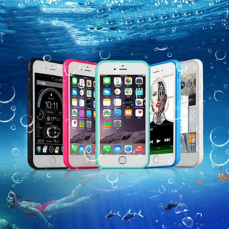 Impermeabil Telefon Caz pentru iPhone 11 pro Max X XR XS Max Înot Scufundări rezistent la Apă Sac TPU Acoperire pentru iPhone 7 8 6 Plus 6s 5S SE