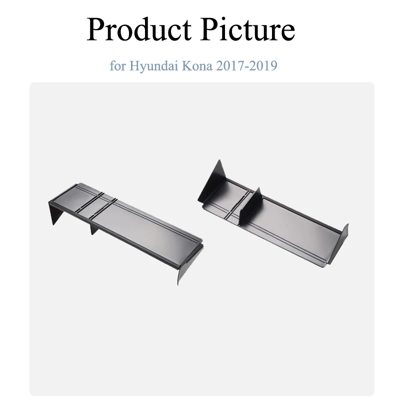 Pentru Hyundai Kona 2017 2018 2019 Kauai Masina de Co-pilot torpedou Accesorii de Stocare Internă de Sortare Partiție de Styling Auto Curatare
