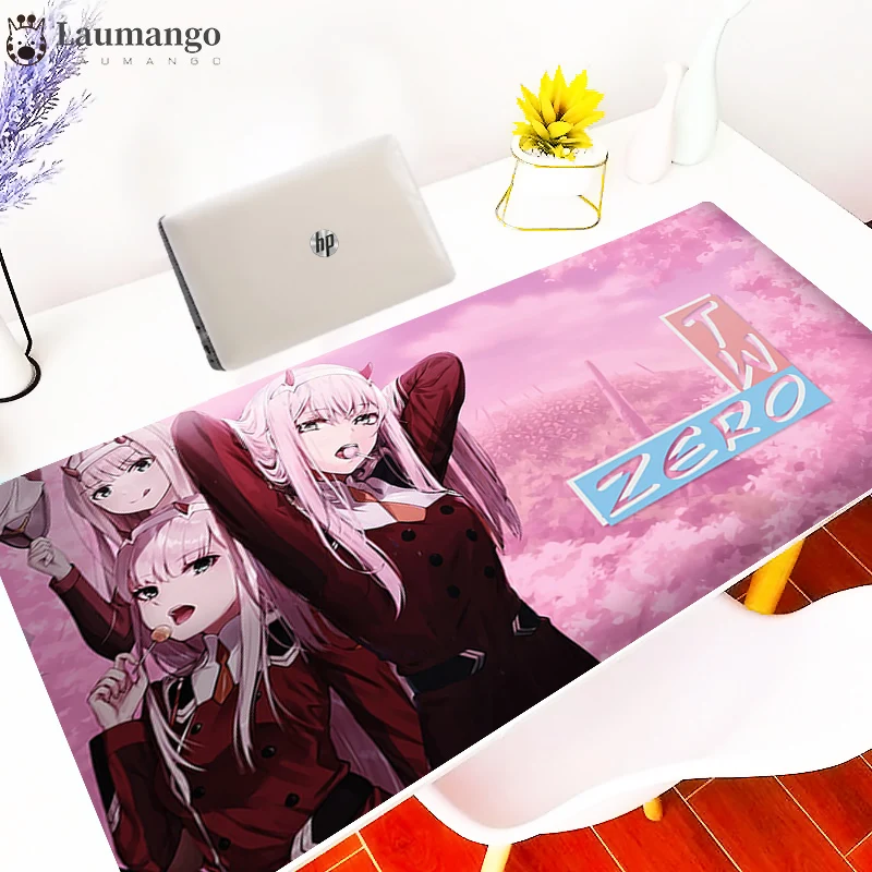 ZERO DOI Mouse pad gamer anime Un vânzător de top în 2020 este un full-time joc de mouse-pad pentru fete sau prieteni mini pc 90x40 Mousepad