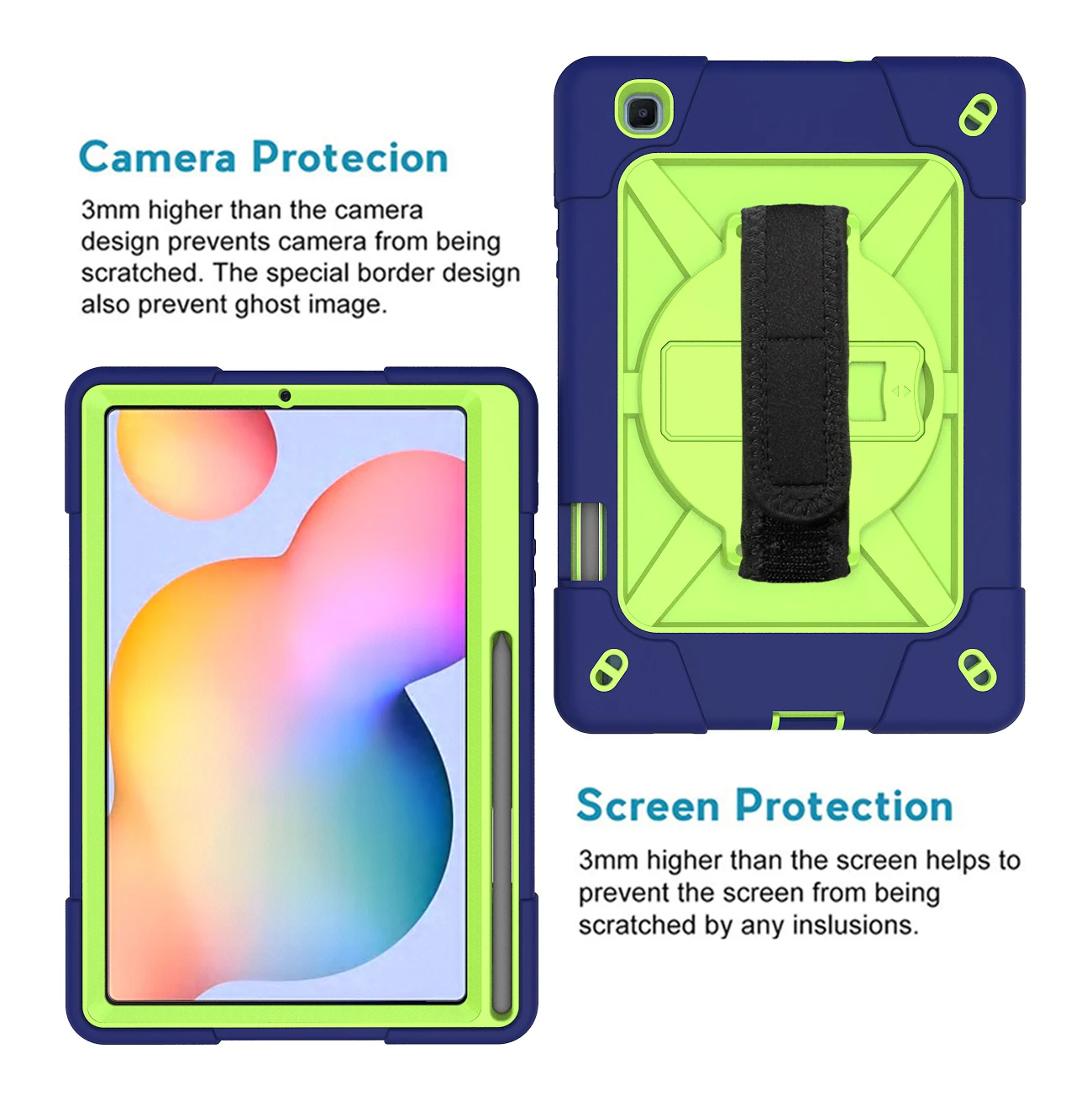 Tabelul Caz pentru Samsung tab S6 Lite 10.4 2020 EVA rezistent la Șocuri Greutate de Lumină Profesionale Copiii Caz pentru Galaxy Tab P610 P615 Sta