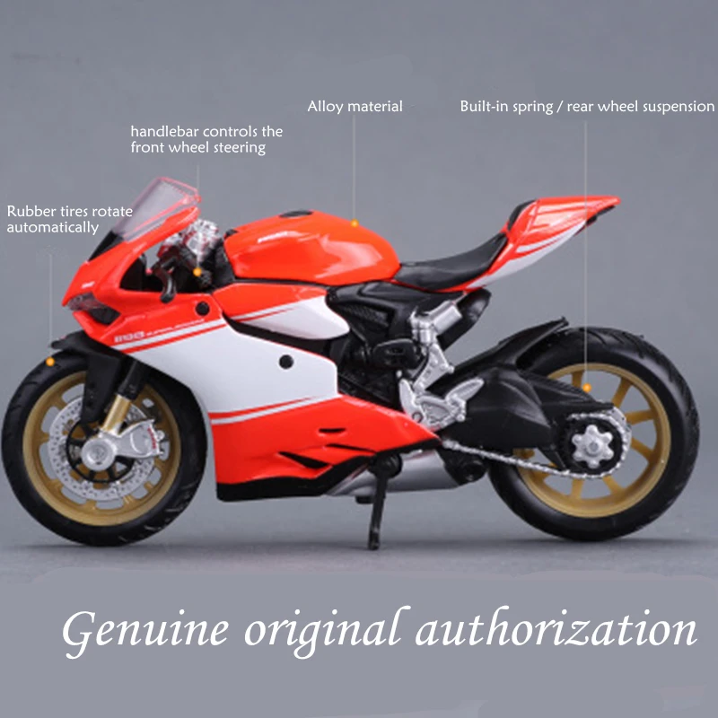 Maisto 1:18 Yamaha Road star original autorizat de simulare aliaj model de motocicleta mașină de jucărie
