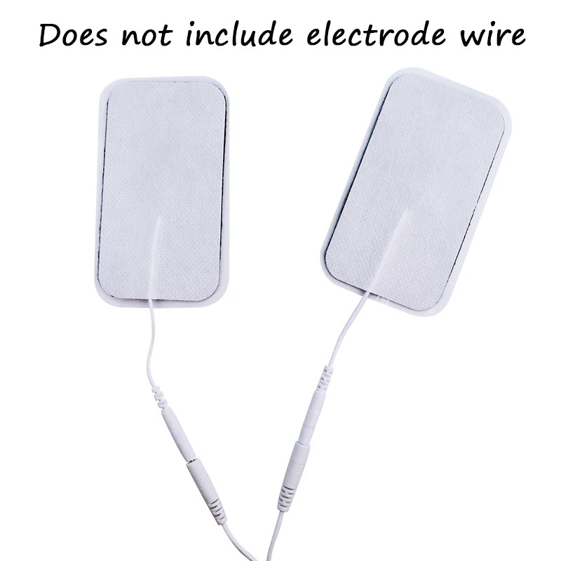 50pcs 9 * 5 cm Electrod Tampoane Auto-Adeziv pentru Inlocuire ZECI Non-Țesături Terapie Fizică ReusableTENS Stimulator Muscular Pad