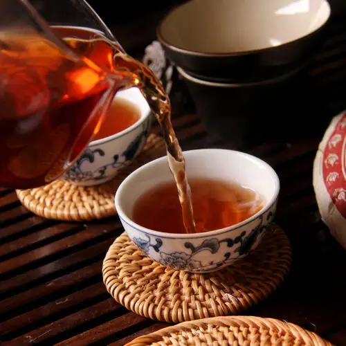 2012 Liming de Aur Păun Ceai Premium Menghai Coapte Shu Shou Pu-erh Tort 357g