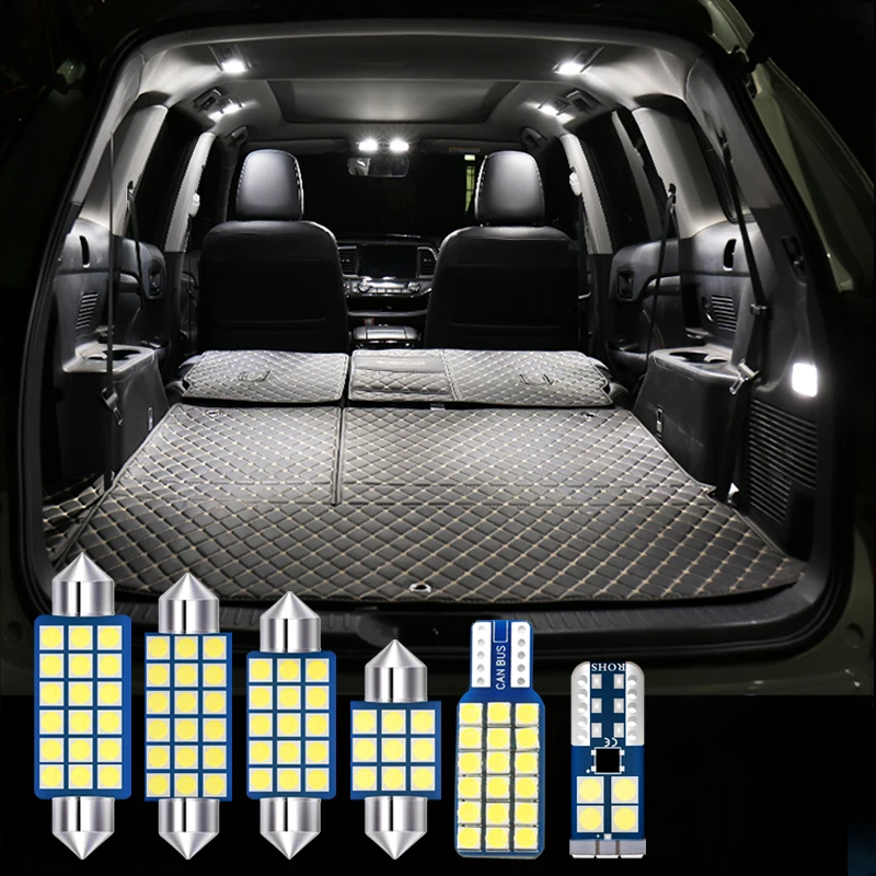 Pentru Suzuki SX4 S-CROSS S-CROSS 2013 2016 2017 5pcs Kit 12v Becuri LED Auto Interior Lampă de Lectură Lumina Portbagaj Accesorii