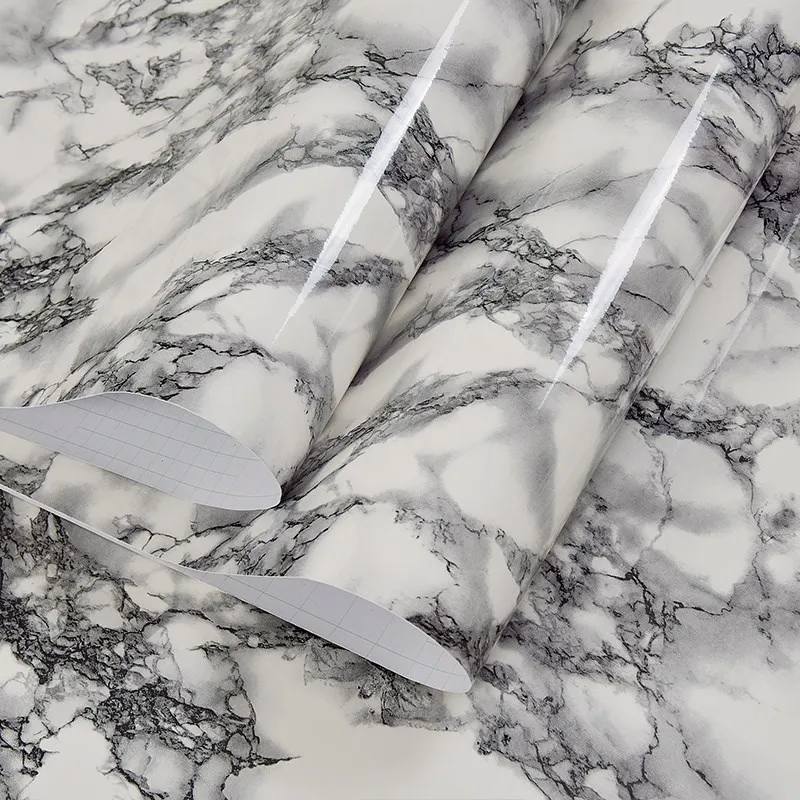 Bucătărie Ulei-Dovada Decorative Film Auto-Adeziv Rezistent La Apa Model De Marmură Autocolante De Perete Plita Aragaz Temperatură Înaltă Tapet