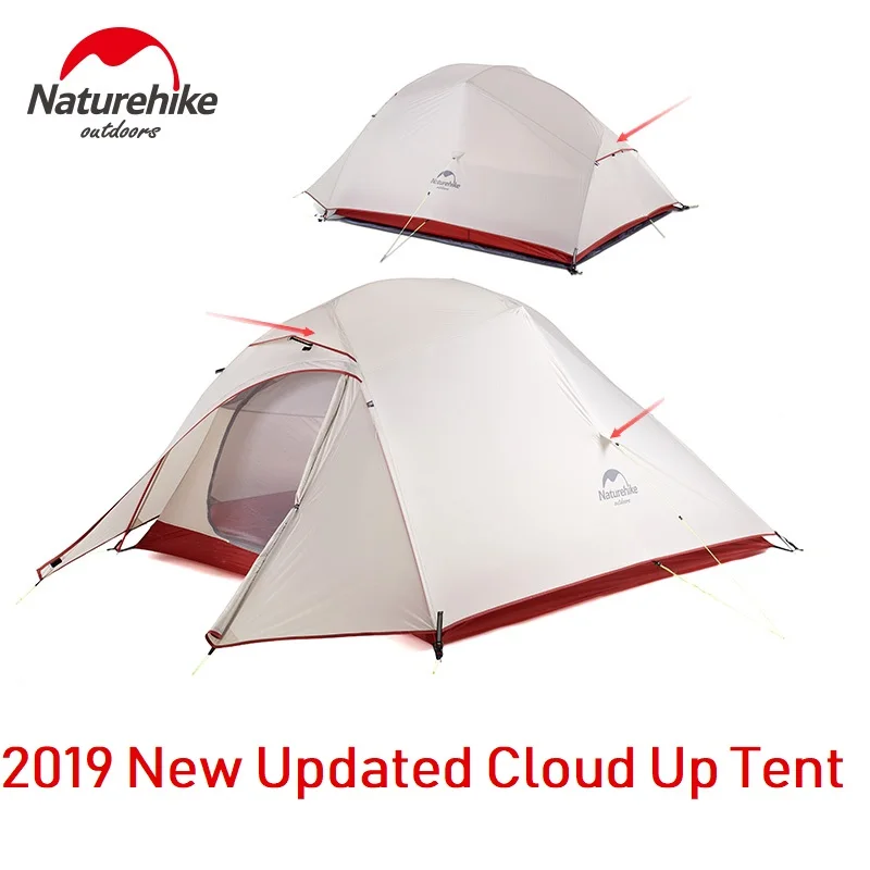 Naturehike Actualizat Cloud 2 Seria 1 Persoană 2 Om 3-4 Persoane Ultralight Cort De Camping În Aer Liber Tabara De Iarna Echipamente Natura Majorare