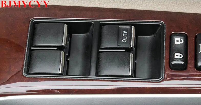 BJMYCYY geamul Mașinii ridicați comutatorul de decor paiete pentru Toyota Camry auto accesorii auto styling