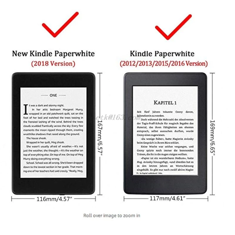 Universal de Protecție Cazul E-book Cover Magnetic Culoare Solidă Smart case Protector pentru Kindle Paperwhite 1 2 3 4 Accesorii D2TE