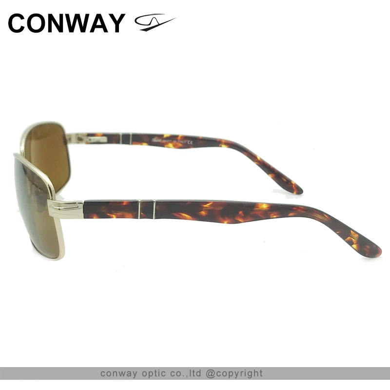 Conway Retro Pătrat ochelari de Soare pentru Barbati Femei Aliaj de Metal Ochelari de Soare Protectie UV Shades Ochelari de Design de Brand