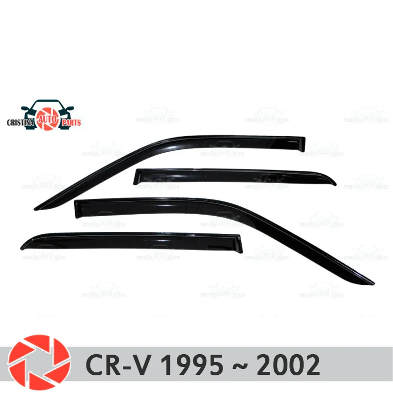 Geam deflector pentru Honda CR-V, 1995~2002 ploaie deflector de pământ de protecție styling auto accesorii decor de turnare