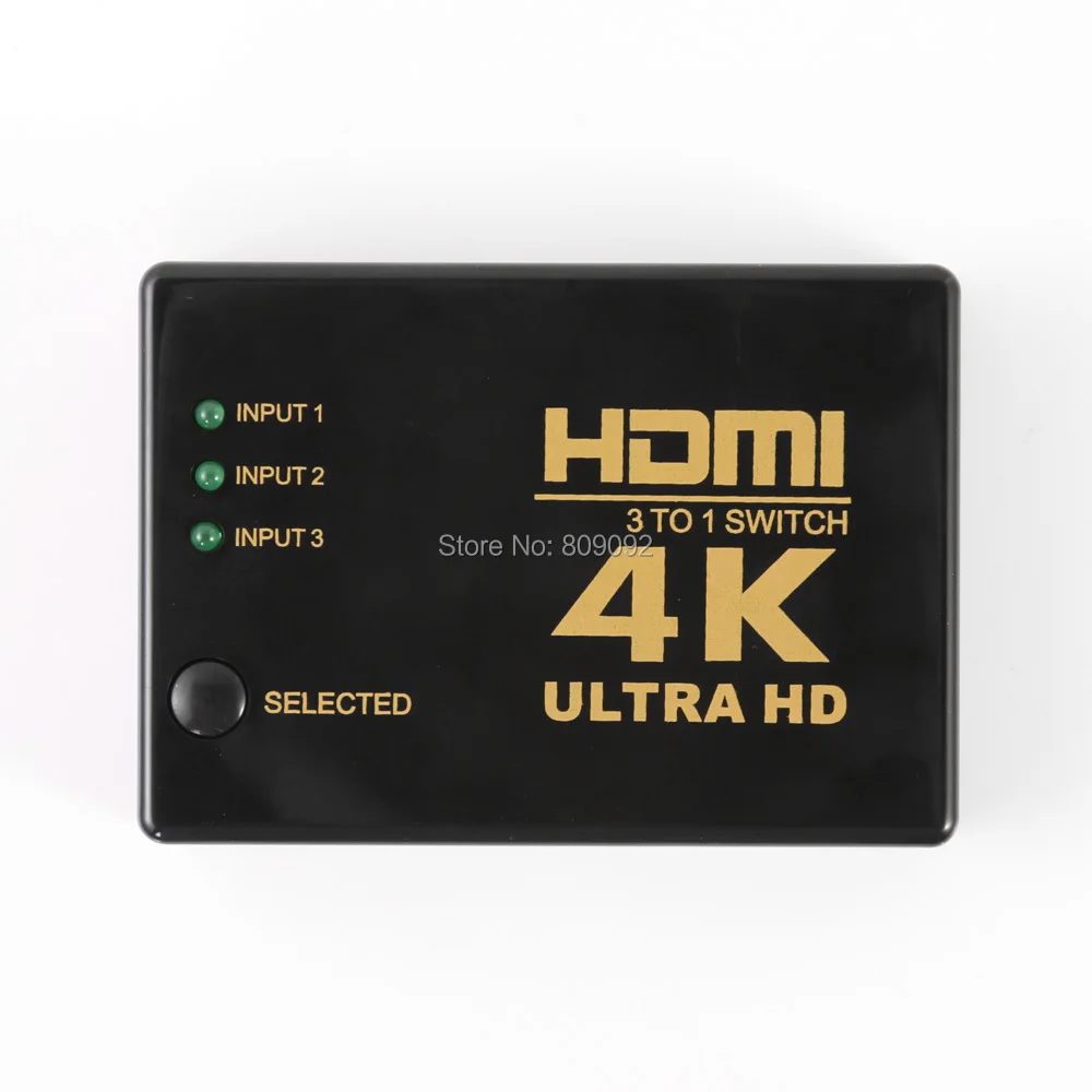 4K*2K HDMI 1080P Video Semnal Audio Splitter 3 Intrare-1 Ieșire de Comutare de Comutare Pentru DVD/PS4/HDTV
