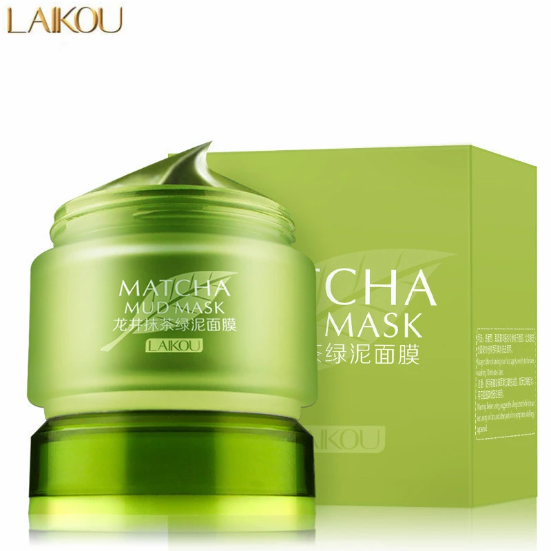 LAIKOU Matcha Noroi Masca Crema Masca Facială de Curățare Profundă Hidratare Ulei-Control, Tratament Acnee, Pete Remover Pore Cleanser