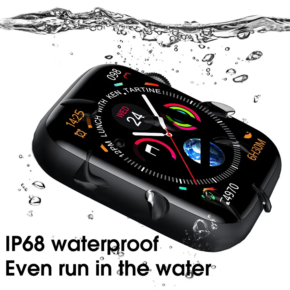 Doolnng W46 Ceas Inteligent 2020 ecg ppg 1.75 inch Rata de Inima iwo 12 Pro smartwatch iwo 13 Tracker de Fitness femei bărbați