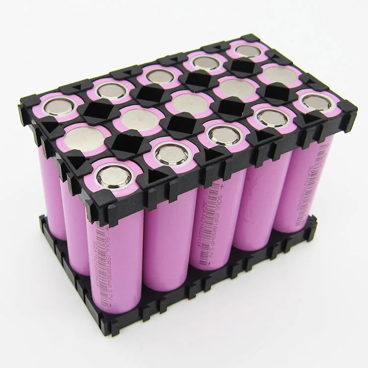 20buc/lot 15P 18P 20P 18650 baterie holder suport de plastic cilindrice li-ion de siguranță anti-vibrații mobil caz