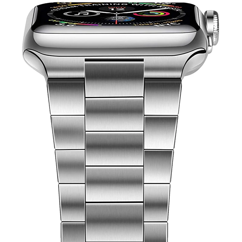 Metal Inoxidabil Curea din Otel pentru Apple Watch Band 44mm 40mm 38mm 42mm Brățară de Link-ul pentru IWatch Serie de Benzi SE 6 5 4 3 Bratara