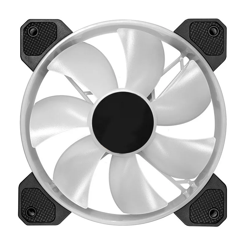 Nou Desktop PC Ventilator de carcasa Ventilatorului de Răcire Unitate Ventilator 8025 12cm cu LED-uri de Culoare RGB Schimbarea Chassis Fan 120*120*25 mm
