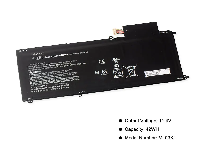 Kingsener ML03XL Baterie Laptop Pentru Hp Spectre X2 12-A011TU A012TU 12-a003ng 12-a001dx TPN-Q165 HSTNN-IB7D 814060-850 HSTNN-IB7